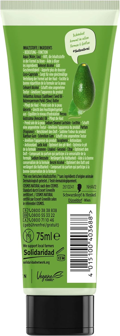 Nature Box Handcreme mit kaltgepresstem Avocado - Öl 3 x 75 ml