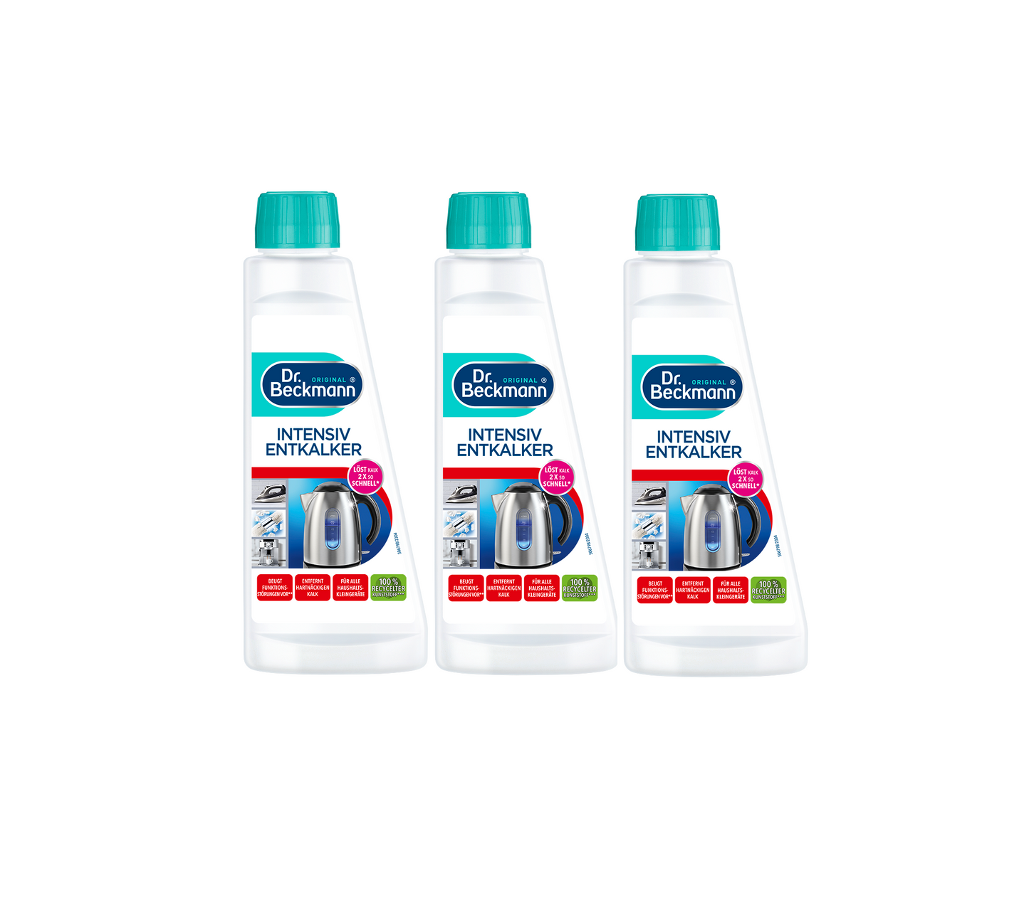✅ NEU 3 x Dr. Beckmann Intensiv Entkalker ( 3 x 250ml )
