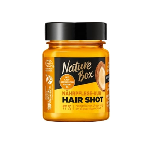 Nature Box Haarkur Hair Shot Nährpflege mit Arganöl  60ml